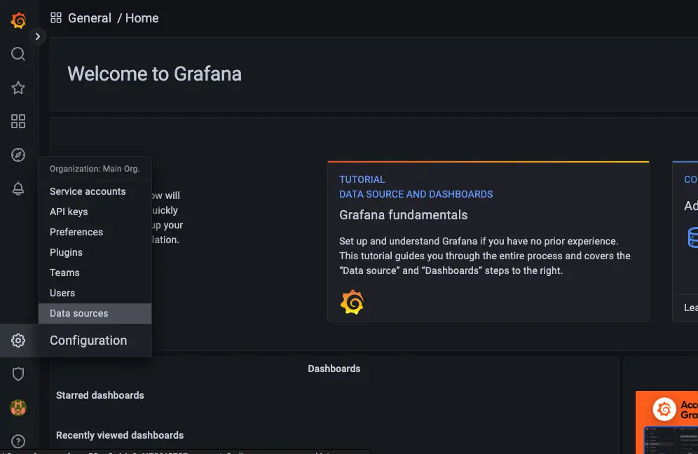 Amazon Managed Service for Prometheus 데이터 소스
