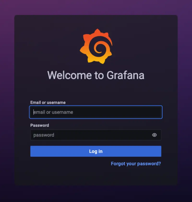 Grafana 대시보드